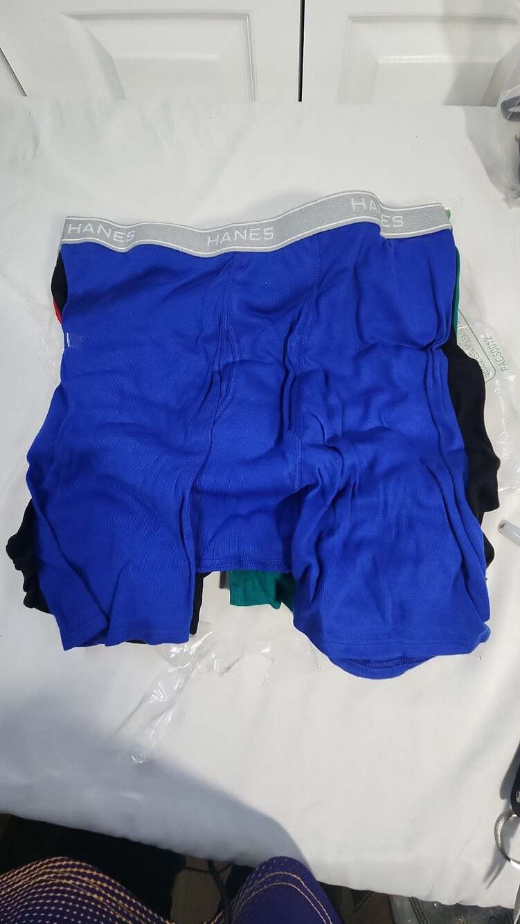 Hanes Comfort Flex Boxer Briefs Multicolors 6-Pack Size L
